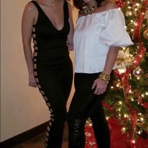 Black cute and sexy jumpsuit by Charlotte Russe